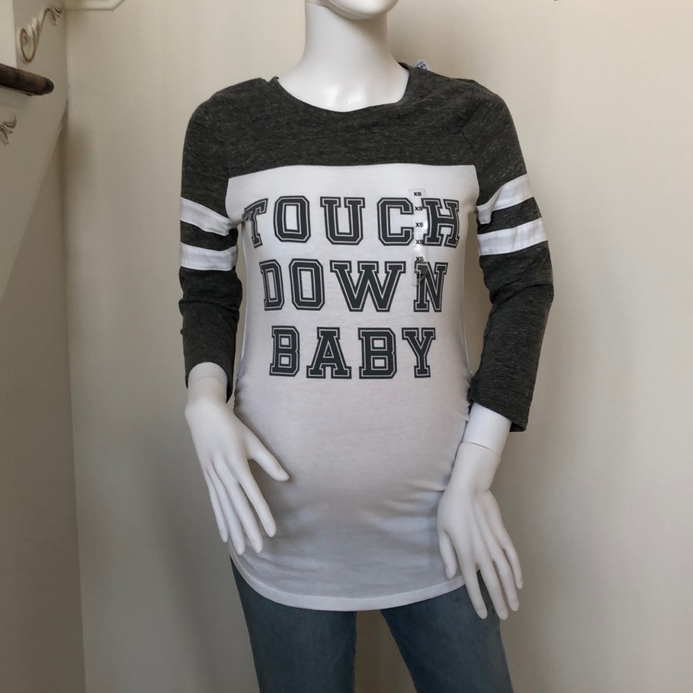 Motherhood Maternity Touch Down Baby T-Shirt - Picture 1 of 10